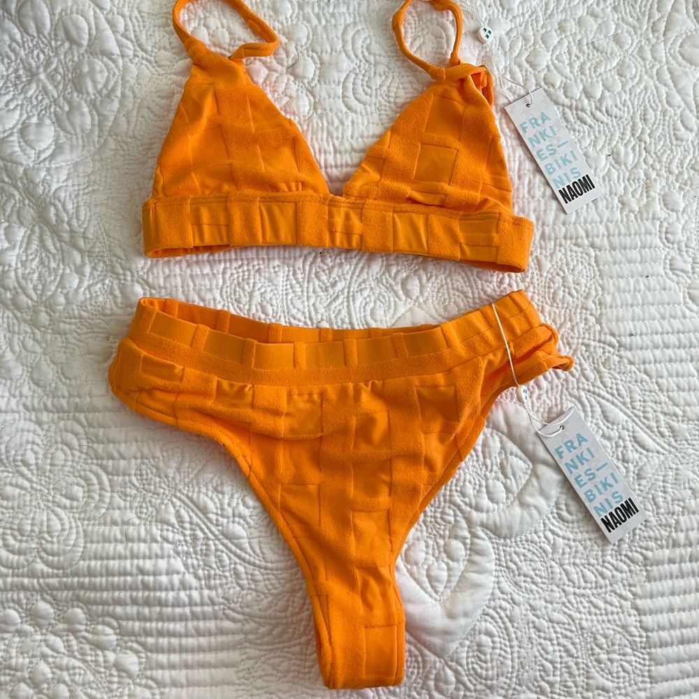 Frankie’s Bikinis Claire Terry Jacquard Bikini